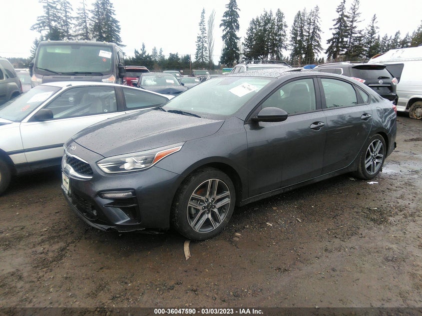 VIN 3KPF34AD0KE096877 2019 KIA FORTE S