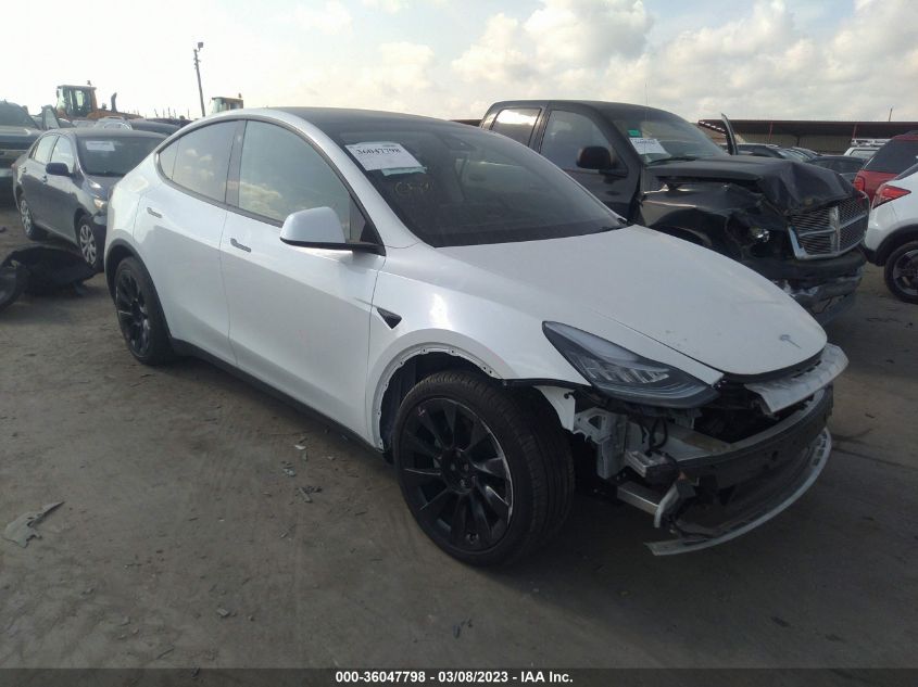 2021 TESLA MODEL Y LONG RANGE - 5YJYGDEE3MF248678