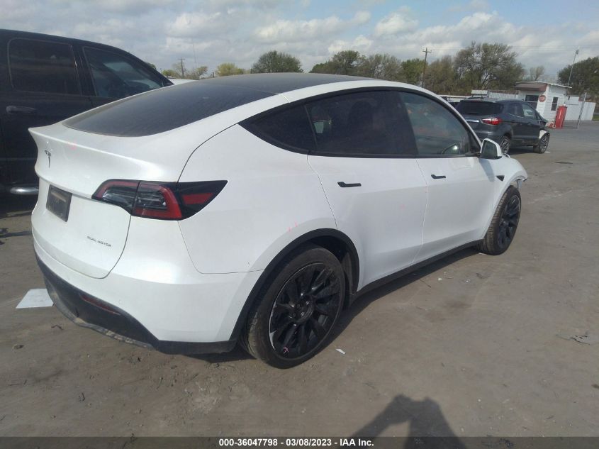 2021 TESLA MODEL Y LONG RANGE - 5YJYGDEE3MF248678