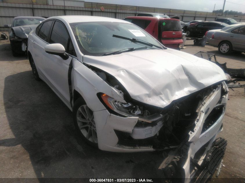 2019 FORD FUSION SE - 3FA6P0HD8KR255419