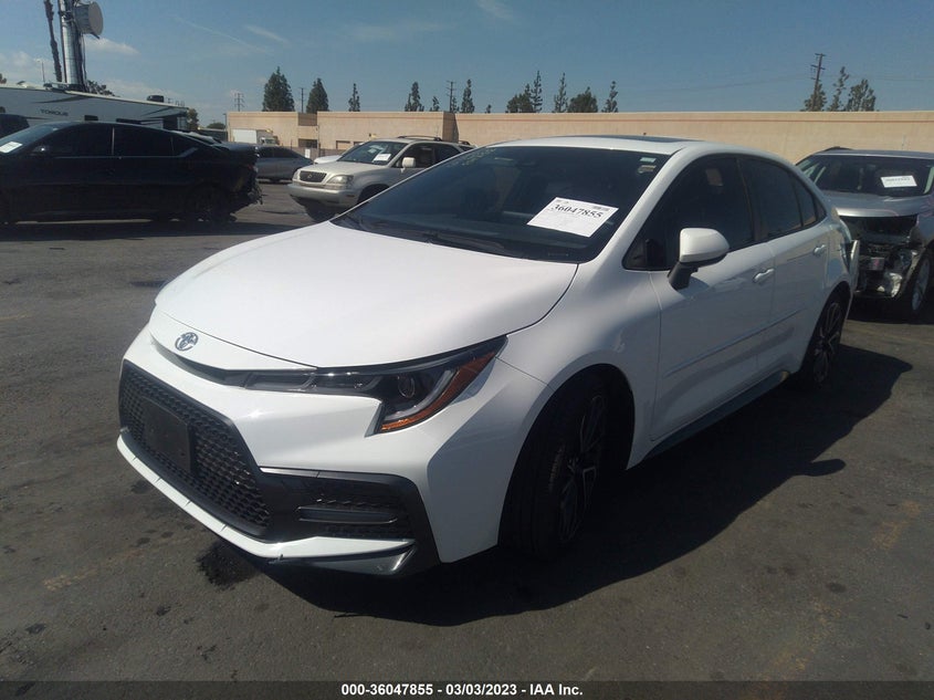 VIN JTDP4MCE4MJ078301 2021 TOYOTA COROLLA SE/APEX SE