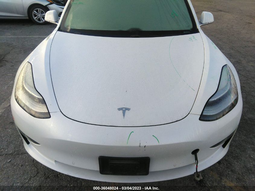 2018 TESLA MODEL 3 RANGE BATTERY - 5YJ3E1EAXJF033130