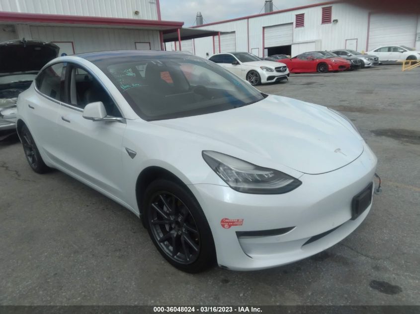 2018 TESLA MODEL 3 RANGE BATTERY - 5YJ3E1EAXJF033130