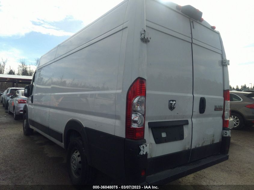 2022 RAM PROMASTER 3500 CARGO VAN HIGH ROOF 159" WB EXT 3C6MRVJG1NE101506