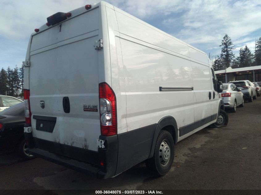 2022 RAM PROMASTER 3500 CARGO VAN HIGH ROOF 159" WB EXT 3C6MRVJG1NE101506