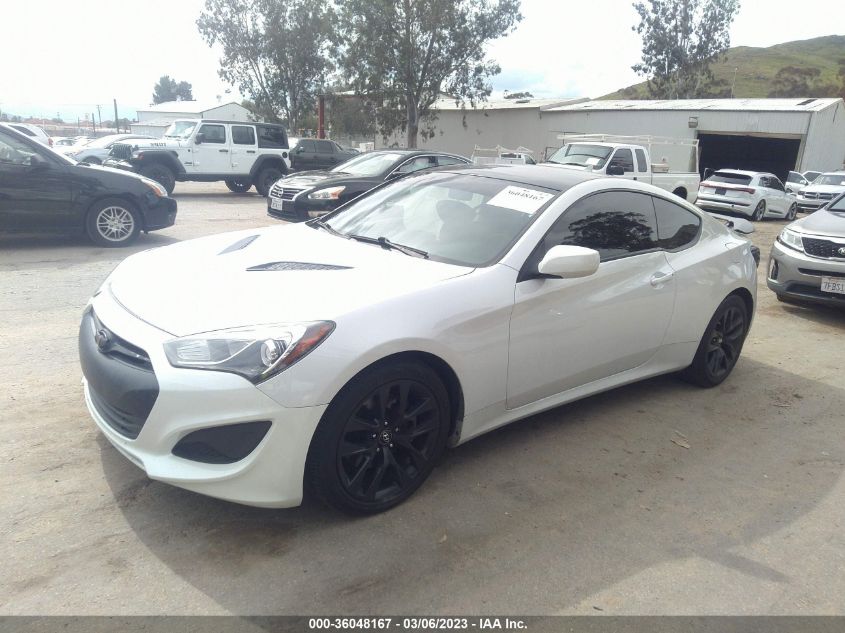 2013 HYUNDAI GENESIS COUPE 2.0T KMHHT6KD6DU104421