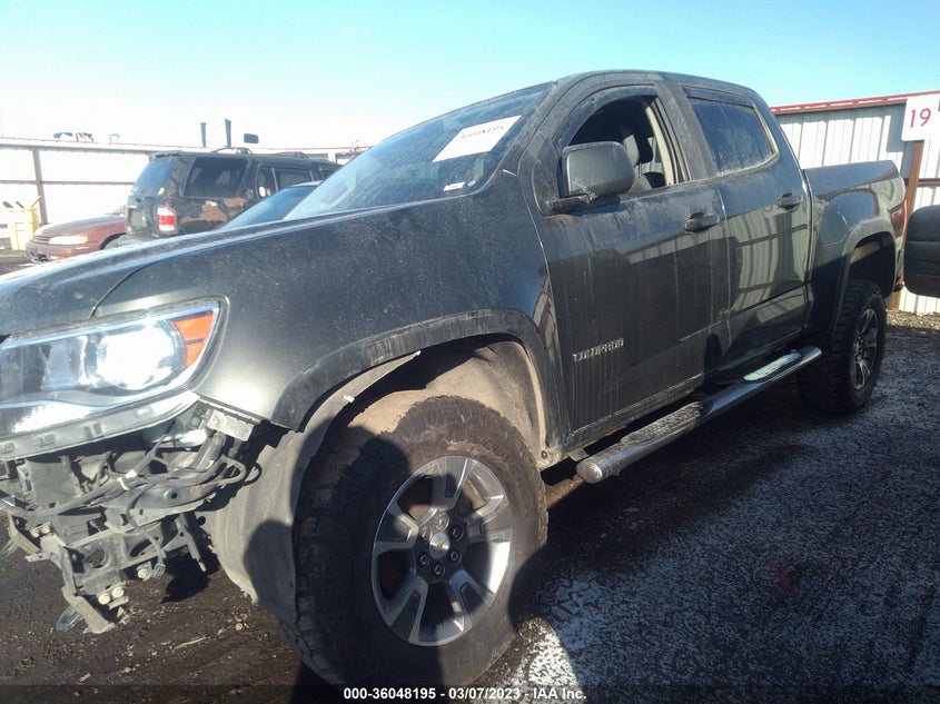 VIN 1GCGTDEN8J1199067 2018 CHEVROLET COLORADO 4WD Z71