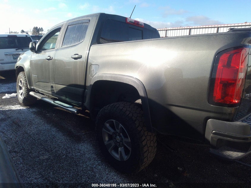 VIN 1GCGTDEN8J1199067 2018 CHEVROLET COLORADO 4WD Z71