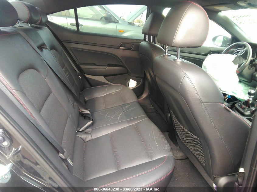 VIN KMHD04LB1JU527525 2018 HYUNDAI ELANTRA SPORT