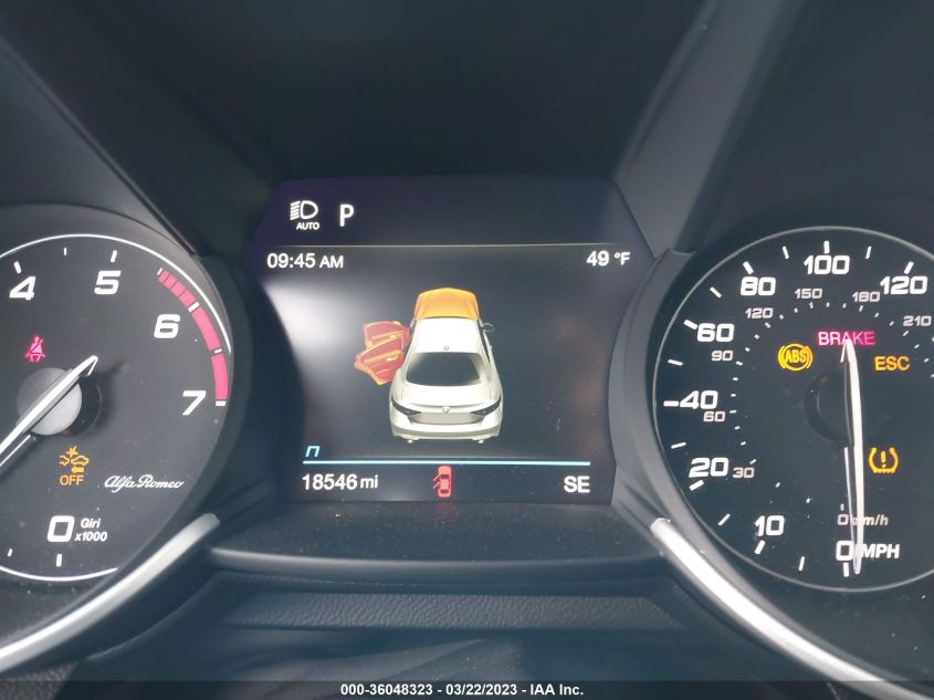 2021 ALFA ROMEO GIULIA TI - ZARFAMBNXM7646771