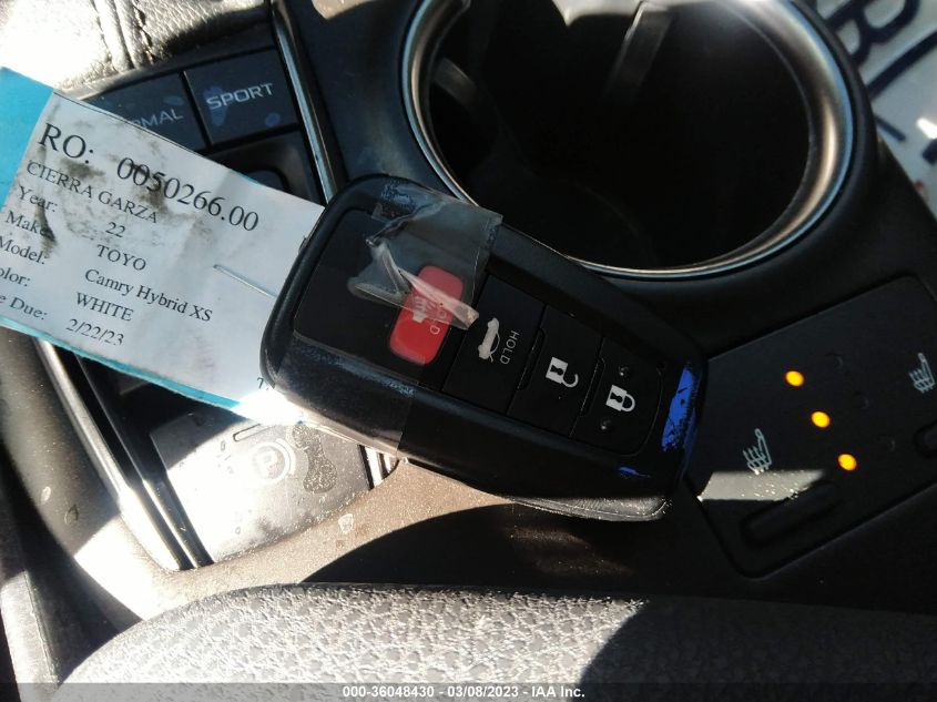 2022 TOYOTA CAMRY HYBRID XSE - 4T1K31AK9NU040532