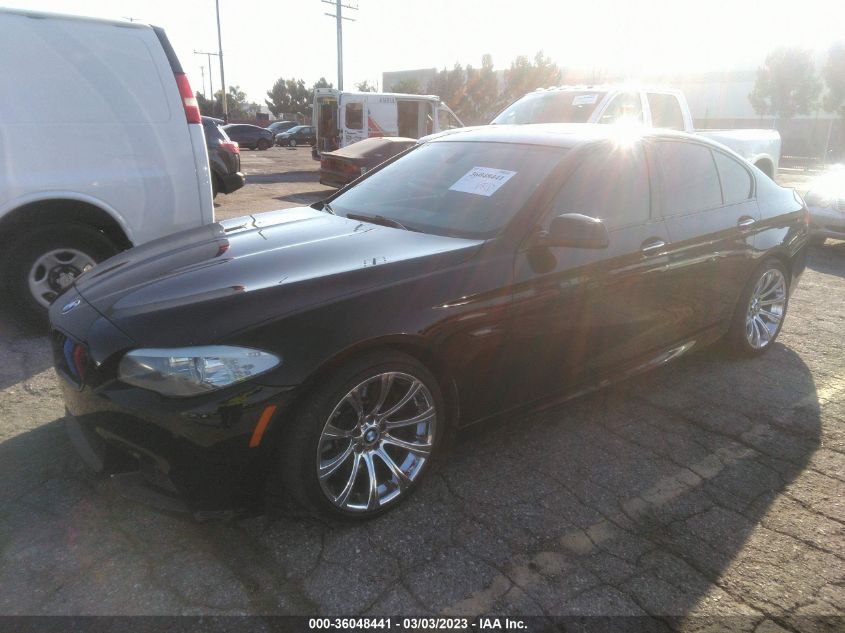 2013 BMW 5 SERIES 550I - WBAFR9C57DD226771