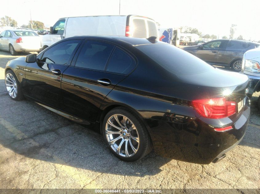 2013 BMW 5 SERIES 550I - WBAFR9C57DD226771