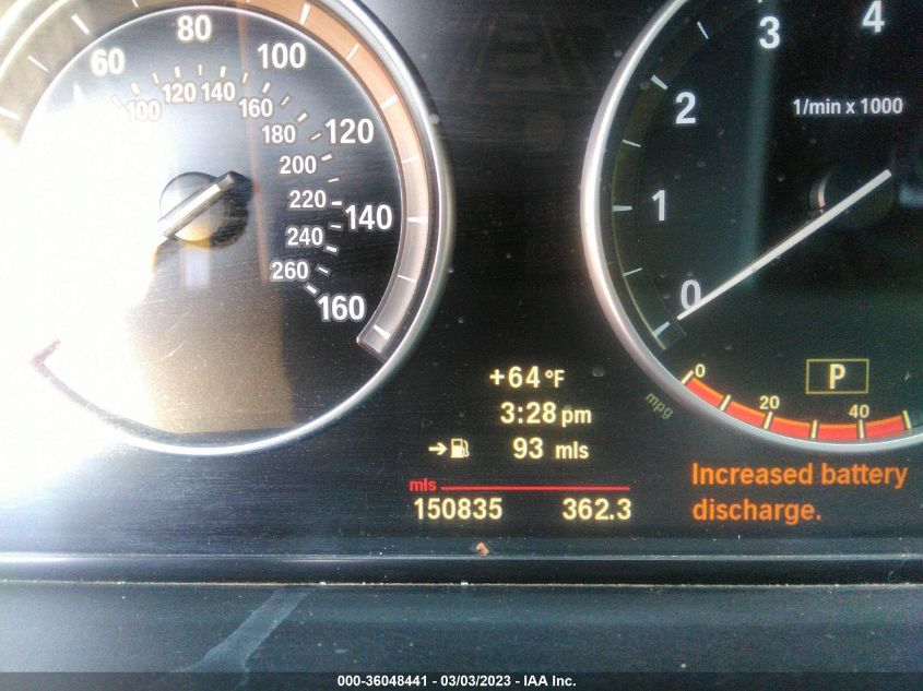 2013 BMW 5 SERIES 550I - WBAFR9C57DD226771