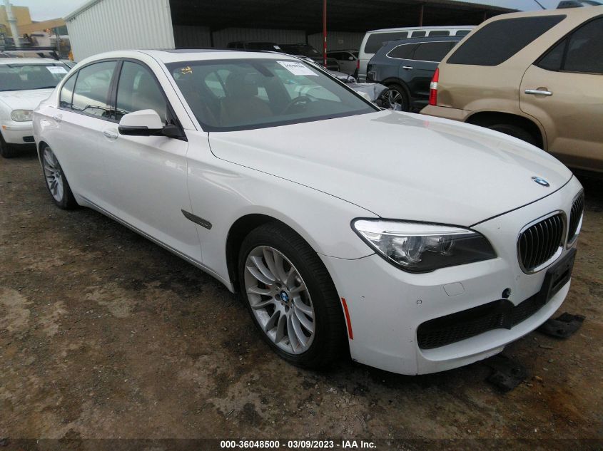 2013 BMW 7 SERIES 750LI XDRIVE - WBAYF8C55DD140676
