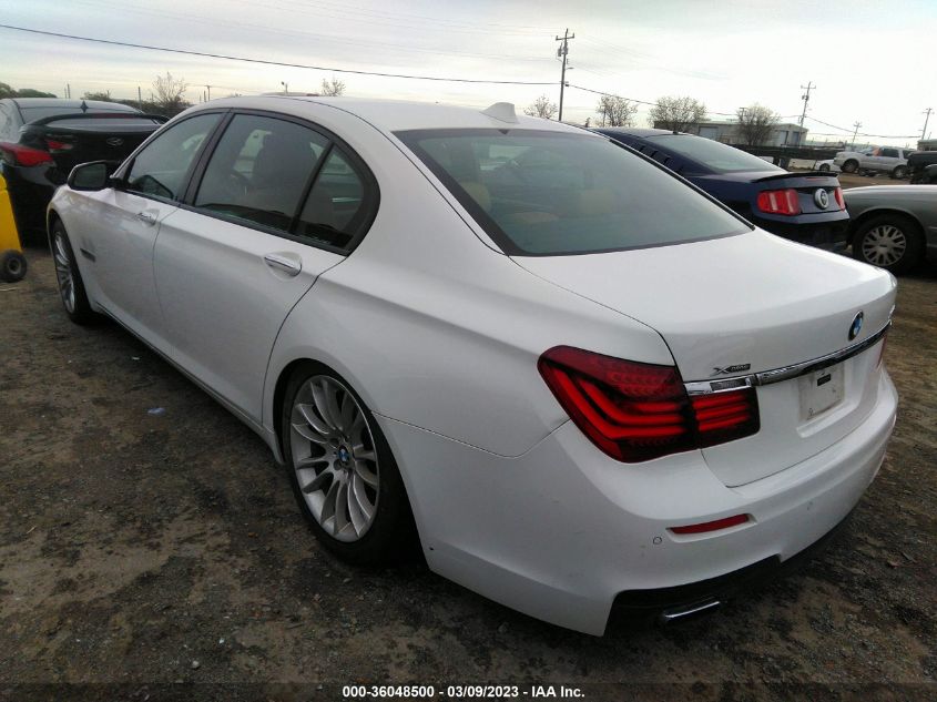 2013 BMW 7 SERIES 750LI XDRIVE - WBAYF8C55DD140676