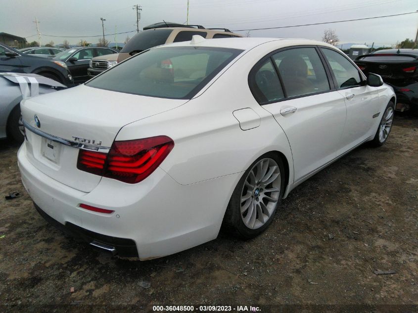 2013 BMW 7 SERIES 750LI XDRIVE - WBAYF8C55DD140676