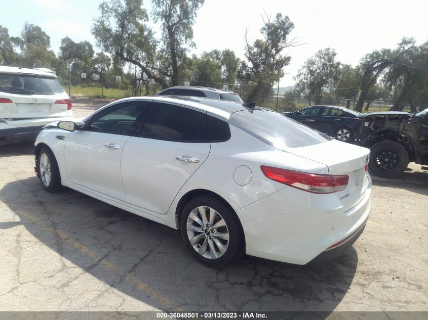 2018 KIA OPTIMA EX - 5XXGU4L36JG225894