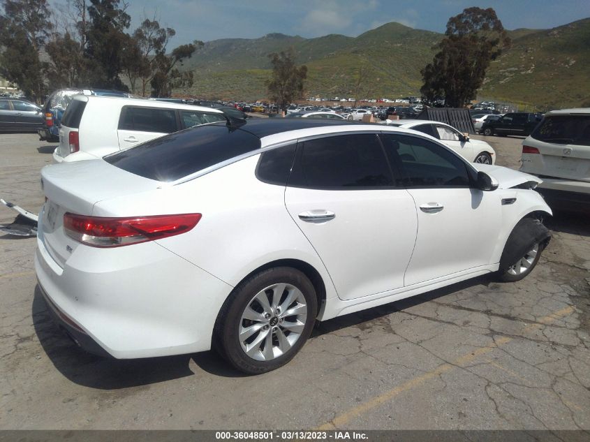 2018 KIA OPTIMA EX - 5XXGU4L36JG225894