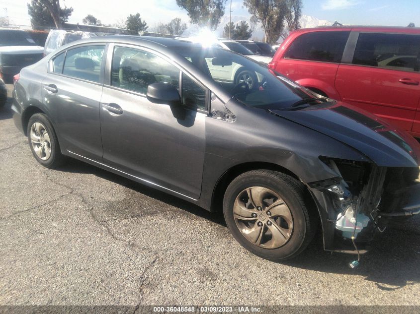 2013 HONDA CIVIC SDN LX - 19XFB2F59DE218356