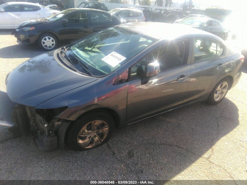 2013 HONDA CIVIC SDN LX - 19XFB2F59DE218356