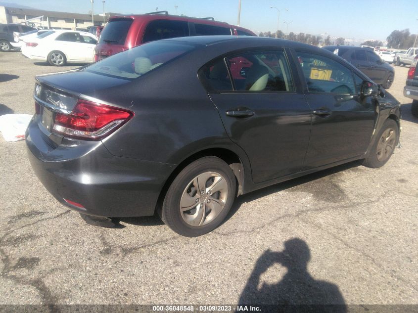 2013 HONDA CIVIC SDN LX - 19XFB2F59DE218356