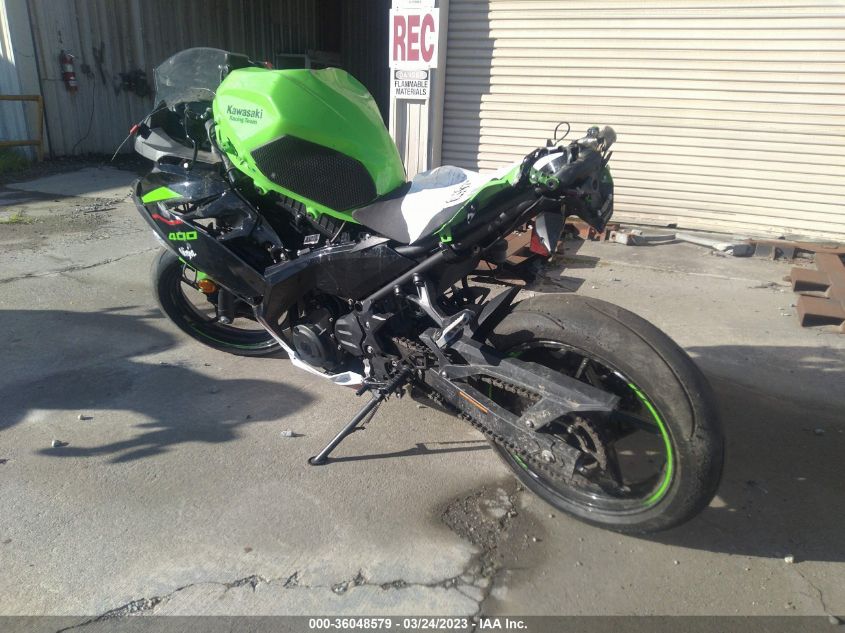 2022 KAWASAKI EX400 JKAEXKG1XNDAG7676