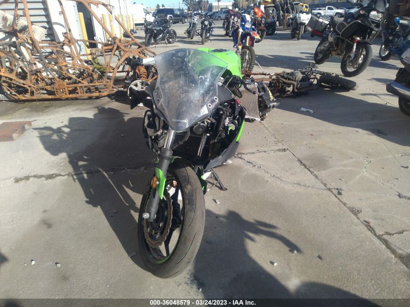 2022 KAWASAKI EX400 JKAEXKG1XNDAG7676