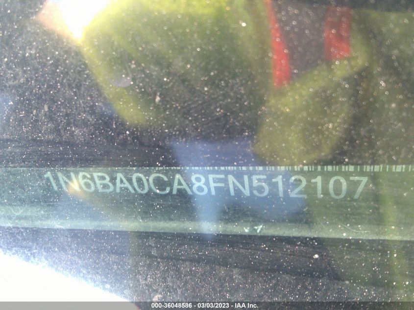 2015 NISSAN TITAN SV/S - 1N6BA0CA8FN512107