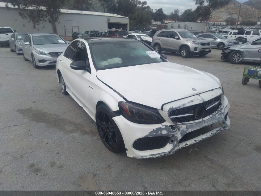 2017 MERCEDES-BENZ C-CLASS AMG C 43 - 55SWF6EB5HU215553