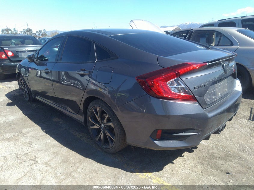 VIN 2HGFC2F82KH561410 2019 HONDA CIVIC SEDAN SPORT
