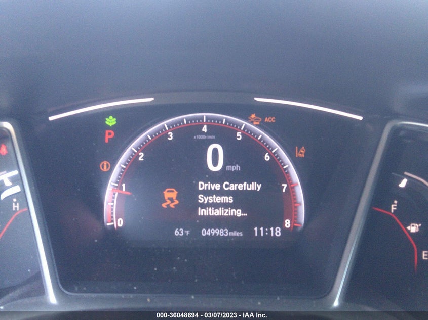 VIN 2HGFC2F82KH561410 2019 HONDA CIVIC SEDAN SPORT