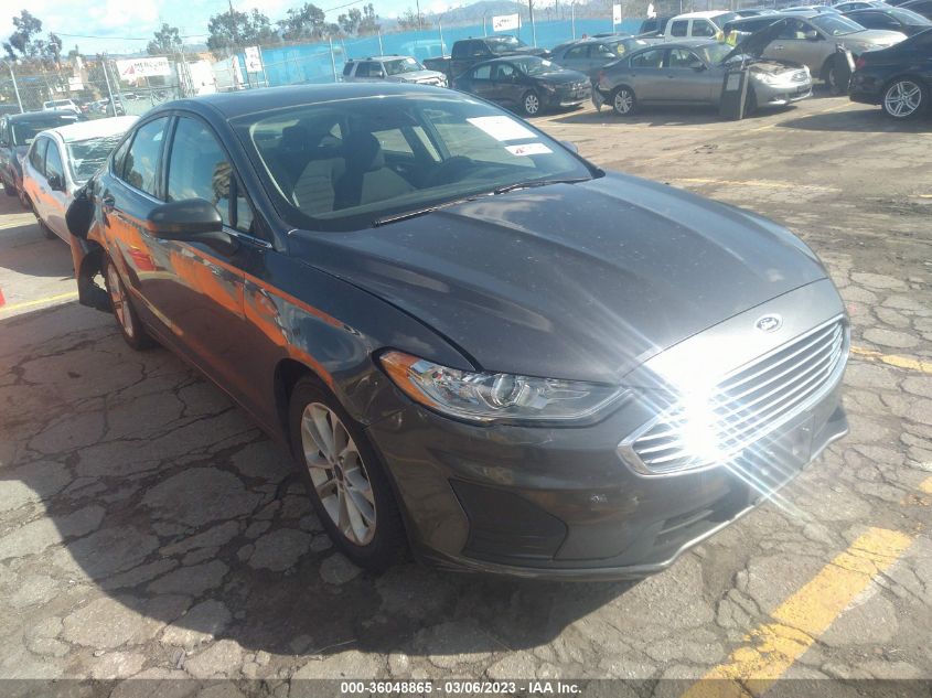 2020 FORD FUSION SE - 3FA6P0HD6LR112907