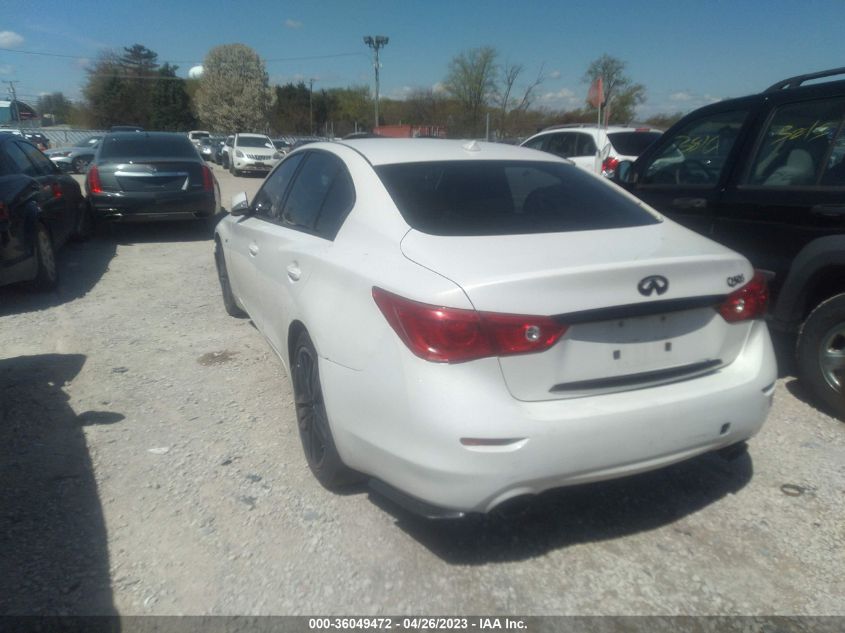 2014 INFINITI Q50 SPORT - JN1BV7AP1EM675664