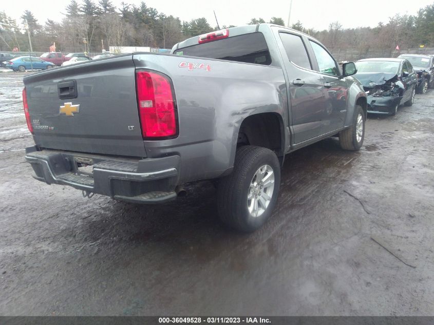 VIN 1GCGTCEN6J1316574 2018 CHEVROLET COLORADO 4WD LT