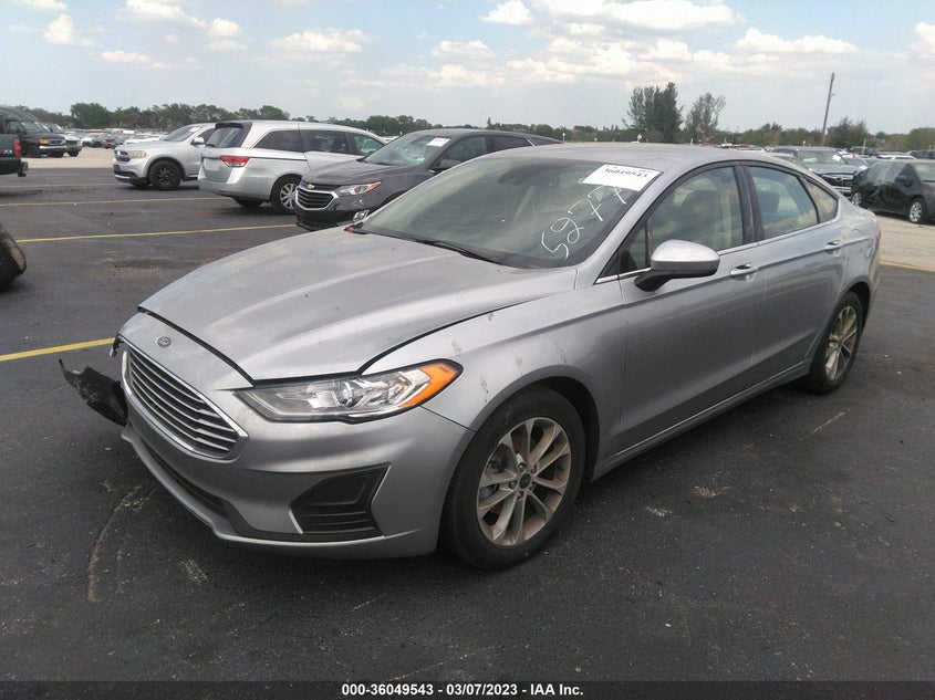2020 FORD FUSION VIN: 3FA6P0HD7LR195277