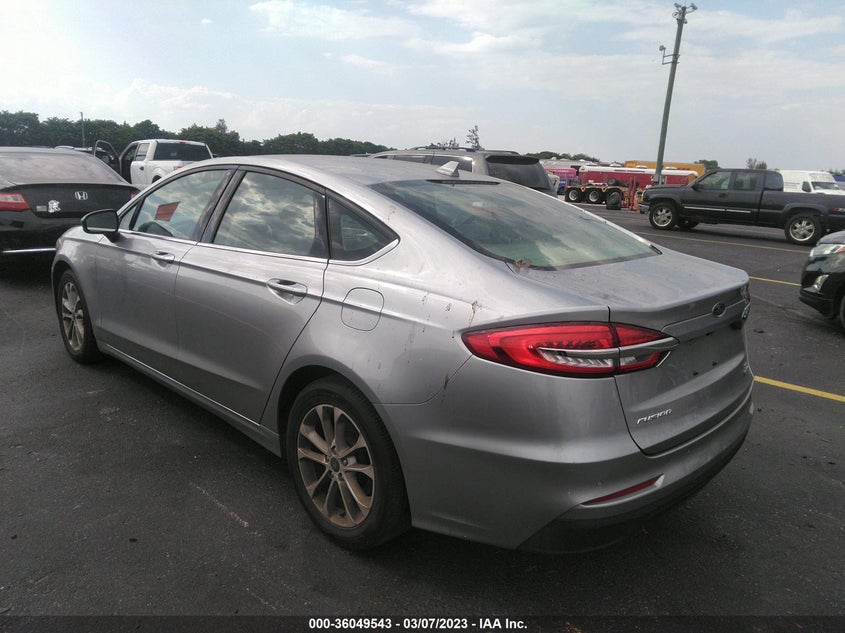 2020 FORD FUSION VIN: 3FA6P0HD7LR195277