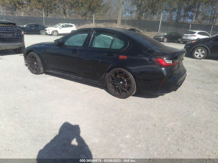 2022 BMW M3 COMPETITION - WBS33AY07NFM27123