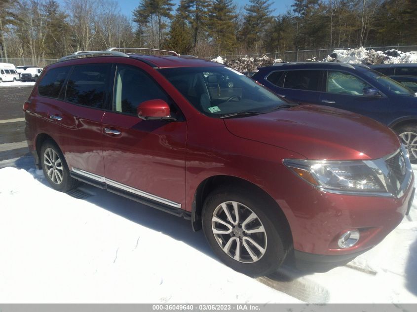 2015 NISSAN PATHFINDER SL - 5N1AR2MM4FC641982