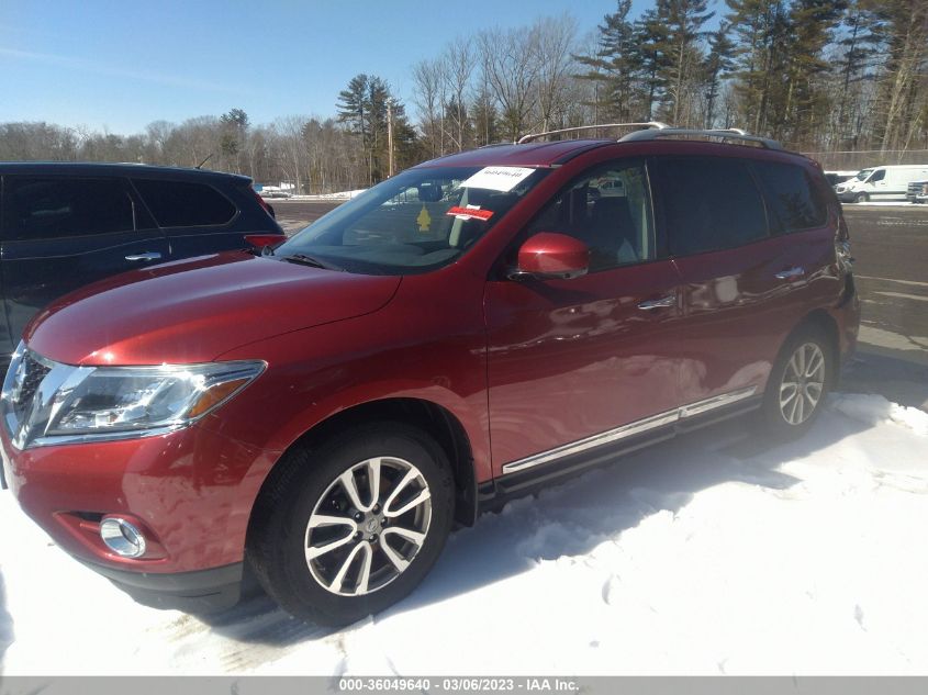 2015 NISSAN PATHFINDER SL - 5N1AR2MM4FC641982