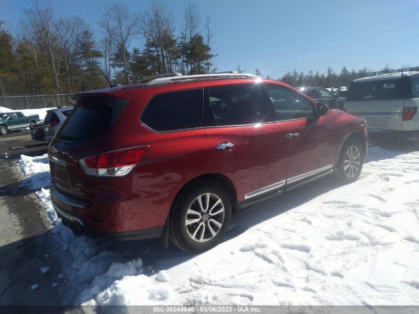 2015 NISSAN PATHFINDER SL - 5N1AR2MM4FC641982