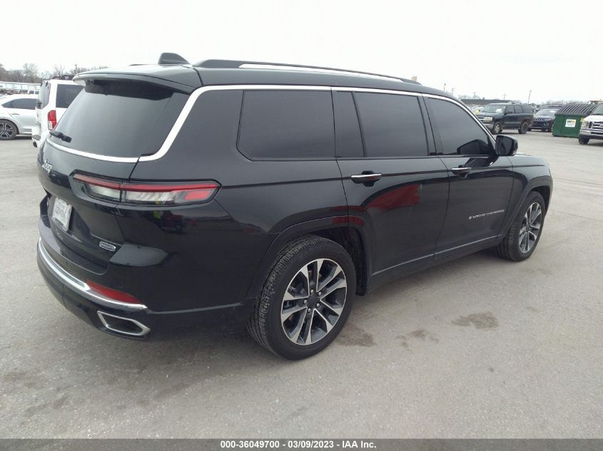 2022 JEEP GRAND CHEROKEE L OVERLAND 1C4RJKDT2N8509505
