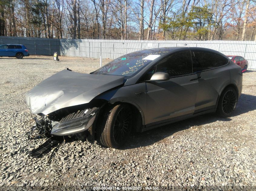 2022 TESLA MODEL X PLAID - 7SAXCBE68NF342340