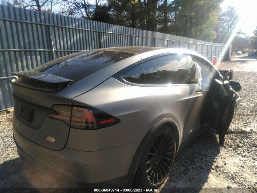 2022 TESLA MODEL X PLAID - 7SAXCBE68NF342340
