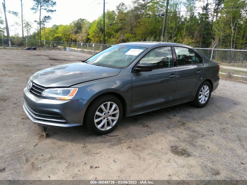 2015 VOLKSWAGEN JETTA SEDAN 1.8T SE - 3VWD07AJ2FM251297