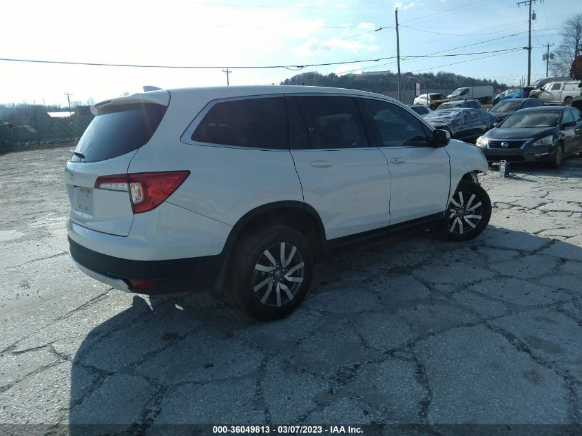 2021 HONDA PILOT EX-L - 5FNYF5H56MB006049