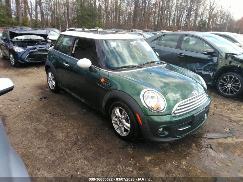 2013 MINI COOPER HARDTOP - WMWSU3C57DT544454