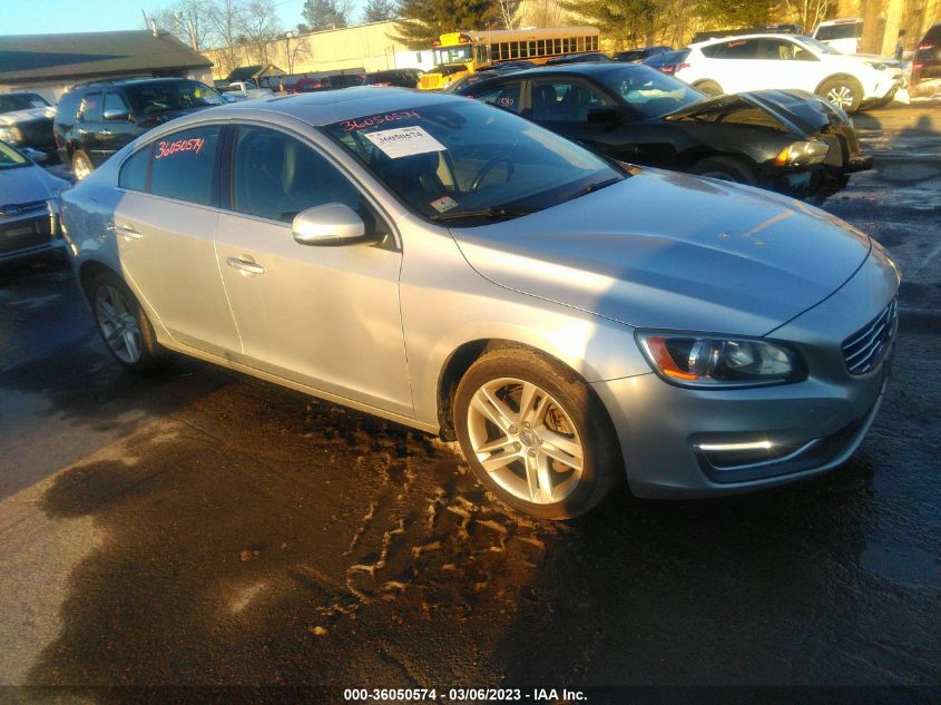2014 VOLVO S60 T5 - YV1612FS8E1295162