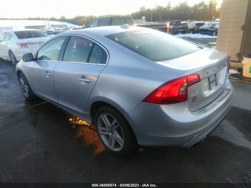 2014 VOLVO S60 T5 - YV1612FS8E1295162
