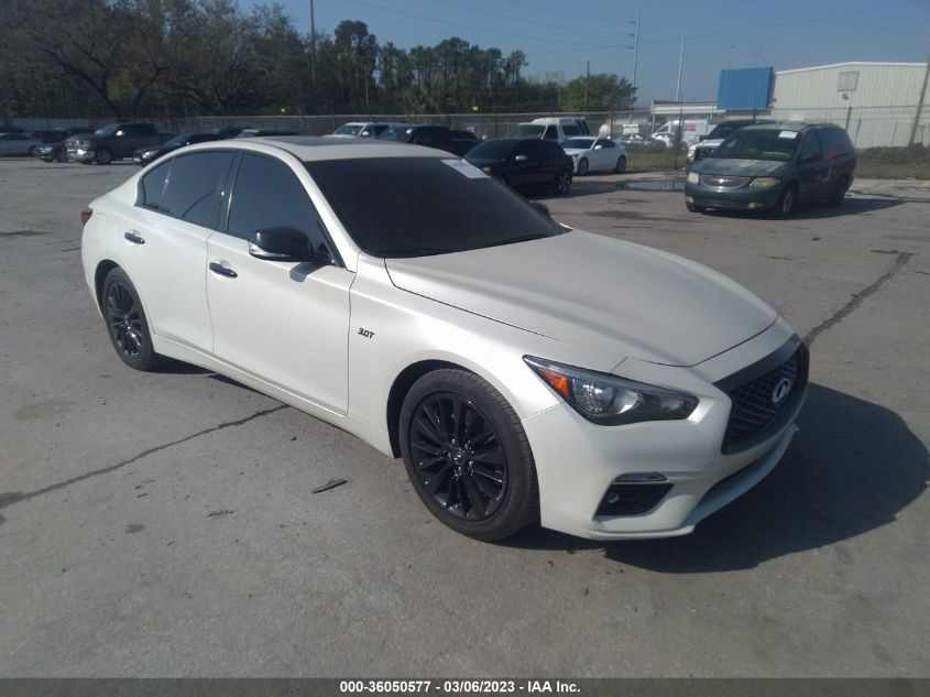 2019 INFINITI Q50 3.0T LUXE - JN1EV7AR8KM550722